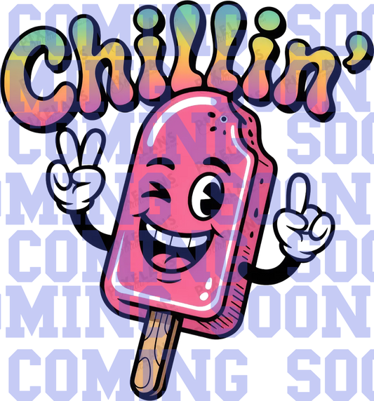 Chillin' Wood Sign 12" Wood Sign