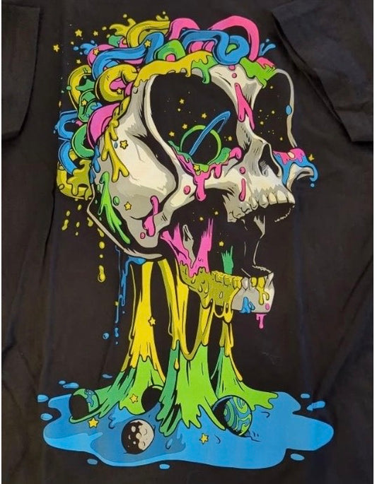 Pre-Sale: melting skull 12x18”