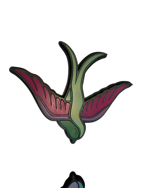 Swallow 12” Wood Art