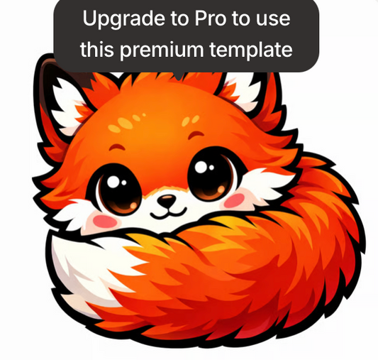 Pre-Sale: Bright Fox 10"