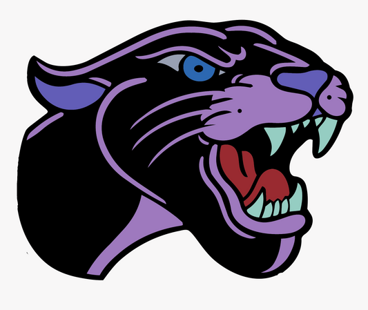 Americana Panther 12" Wood Sign